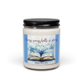 Scented Soy Candle, 9oz, book, music, home decor - Simply Glow Ohio