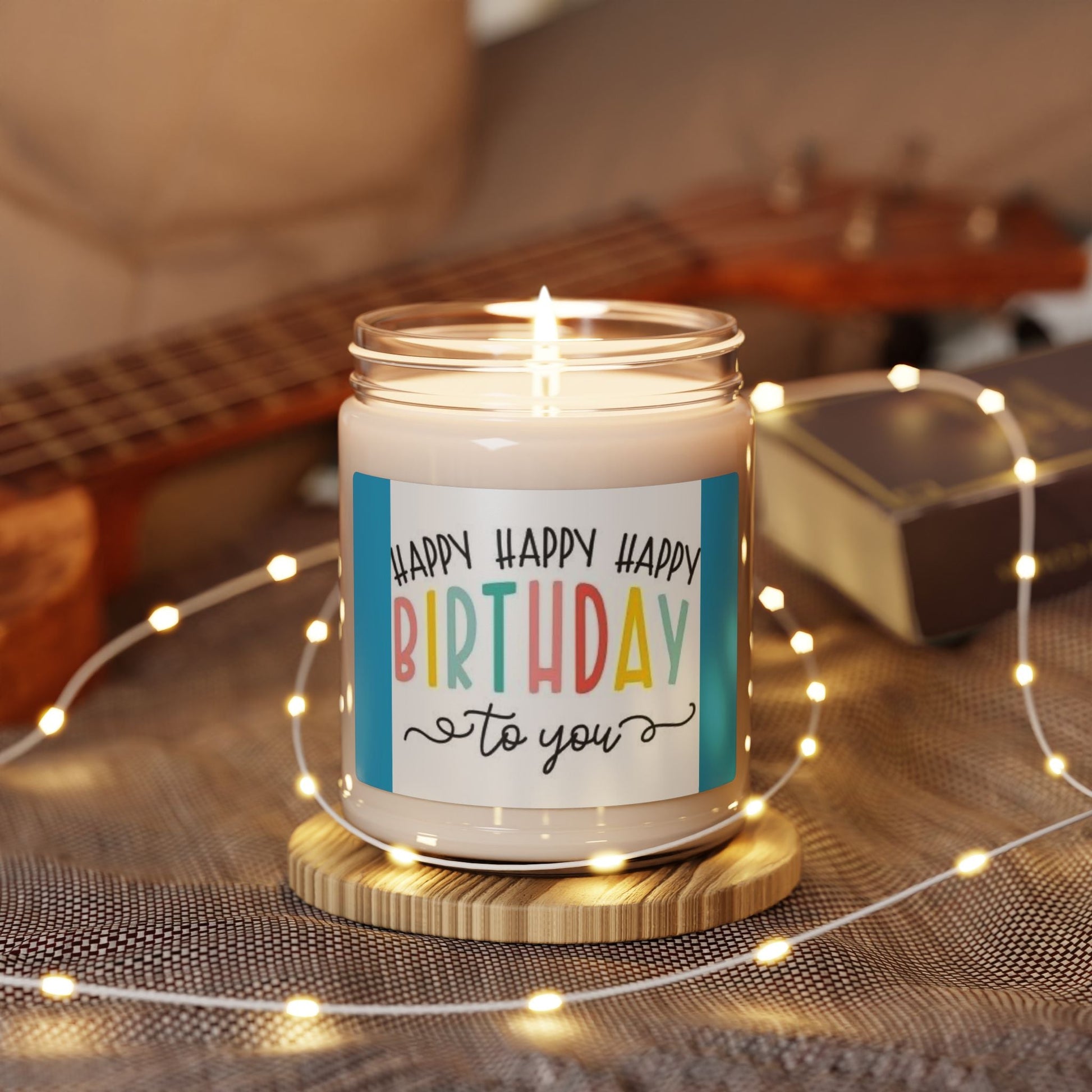 Scented Soy Candle, 9oz, Happy Birthday, gift - Simply Glow Ohio