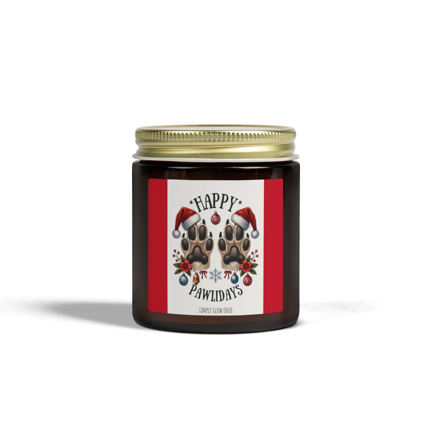 Scented Candles, Coconut Apricot Wax (4oz, 9oz) - Simply Glow Ohio