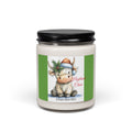 Scented Soy Candle, 9oz, highland cow Christmas, home decor - Simply Glow Ohio