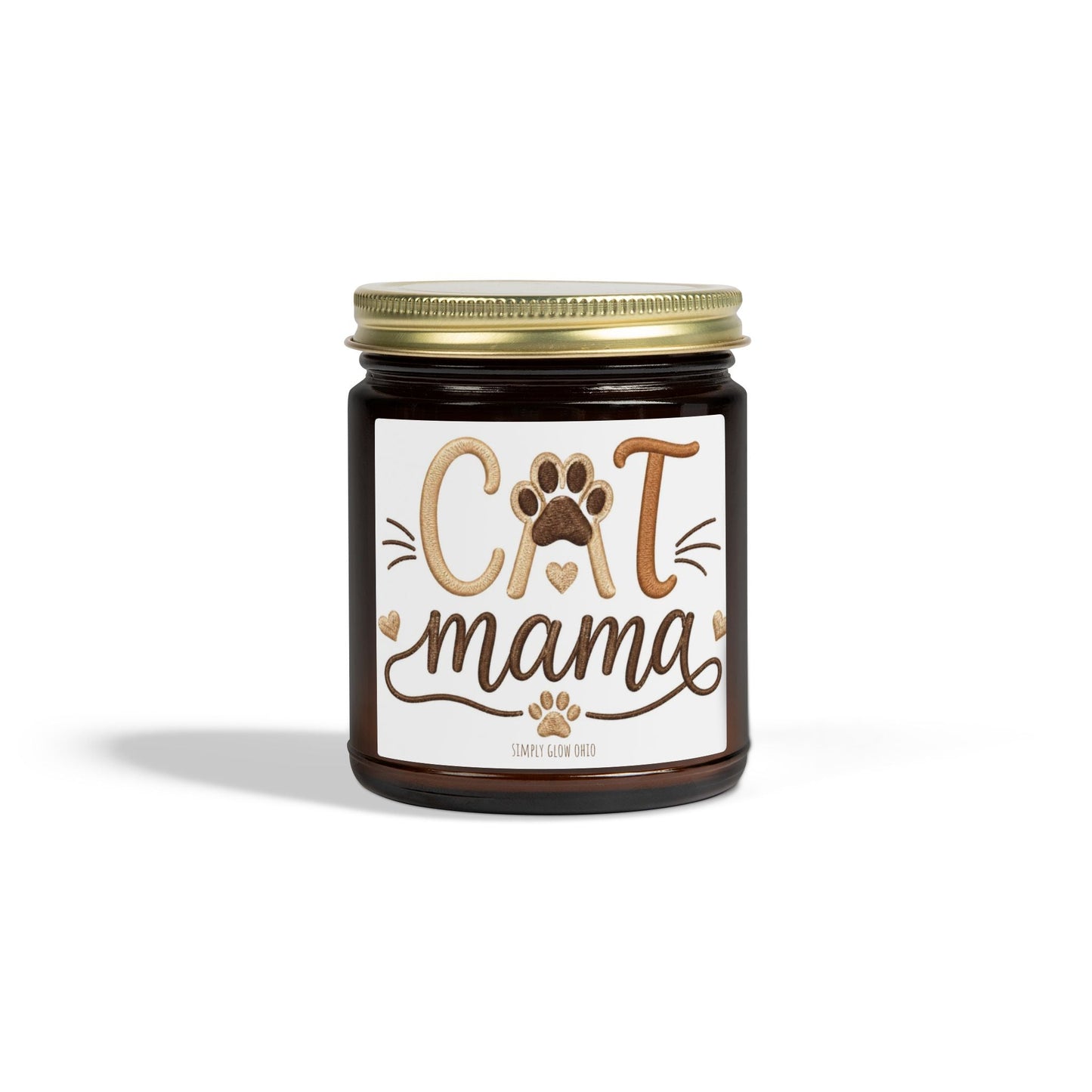 Scented Candles, Coconut Apricot Wax (4oz, 9oz) - Simply Glow Ohio