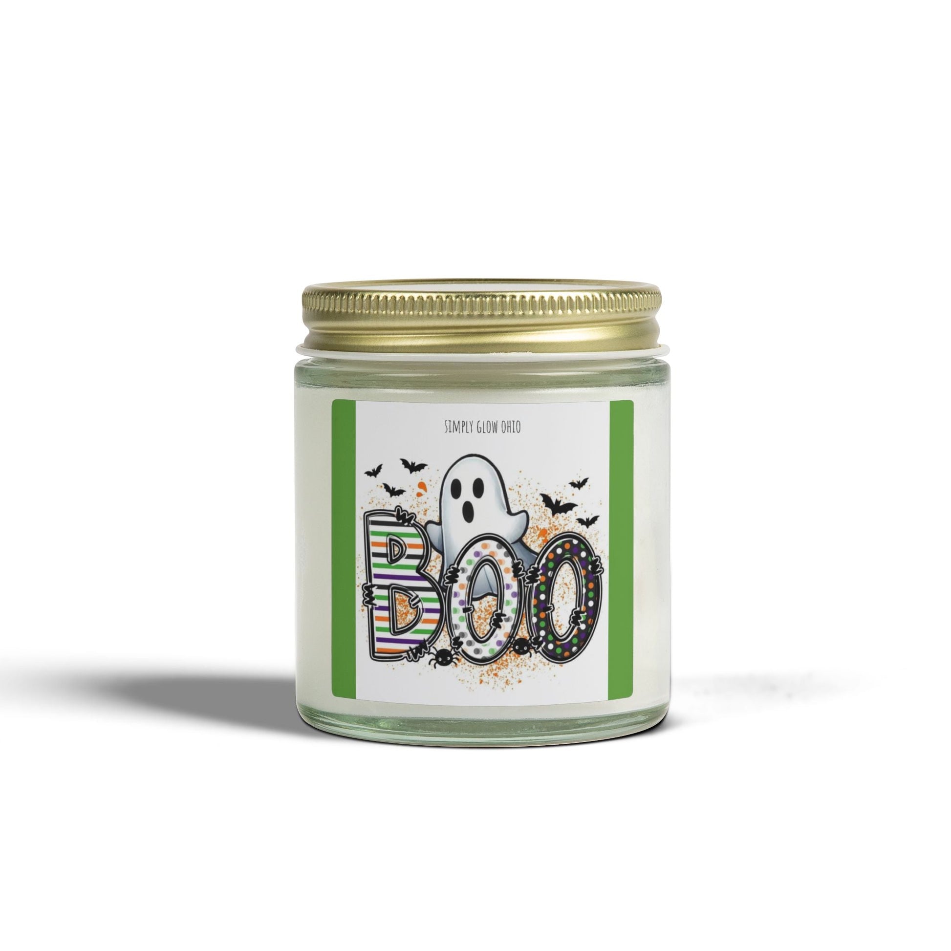 Scented Candles, Coconut Apricot Wax (4oz, 9oz) Halloween - Simply Glow Ohio