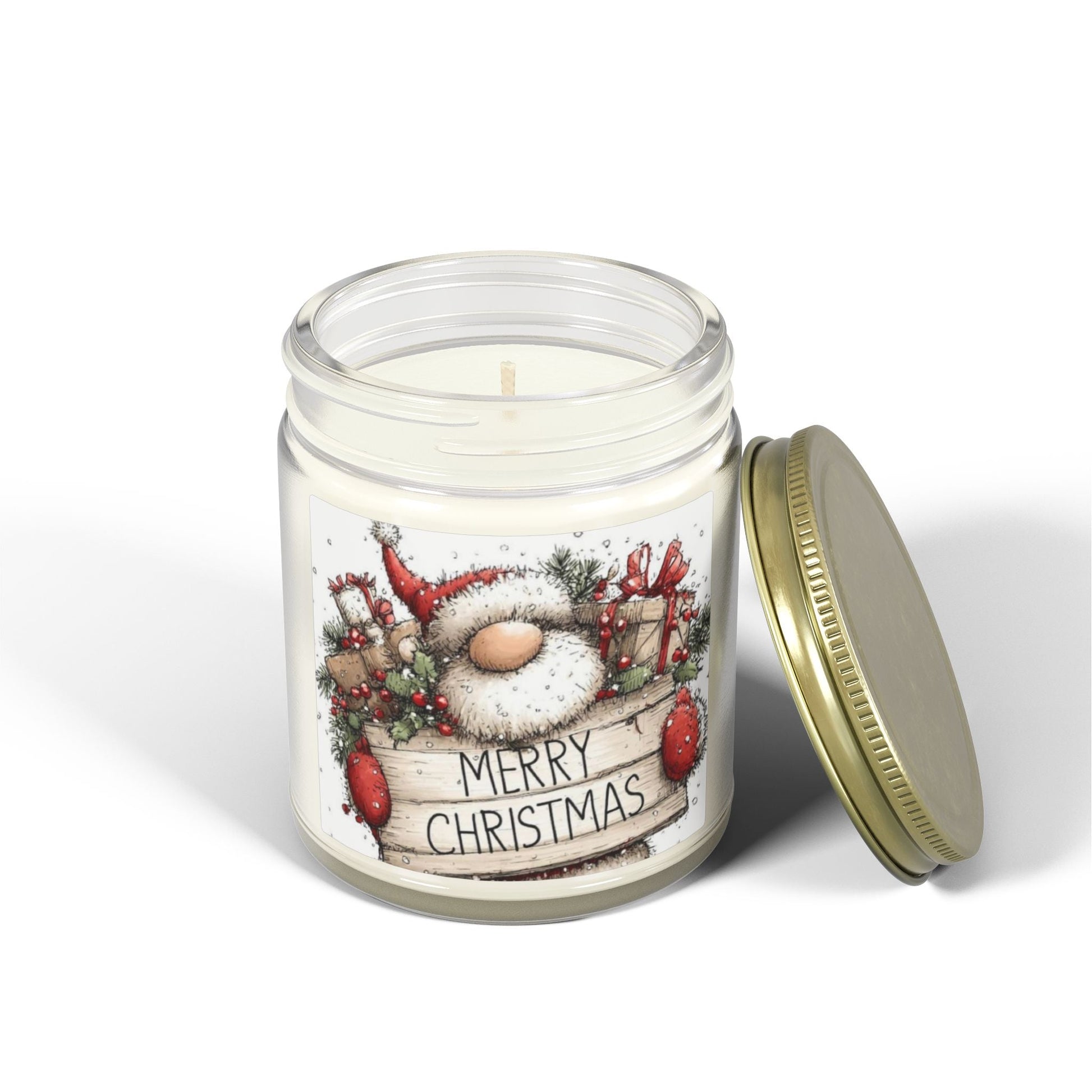 Scented Candles, Coconut Apricot Wax (4oz, 9oz) - Simply Glow Ohio