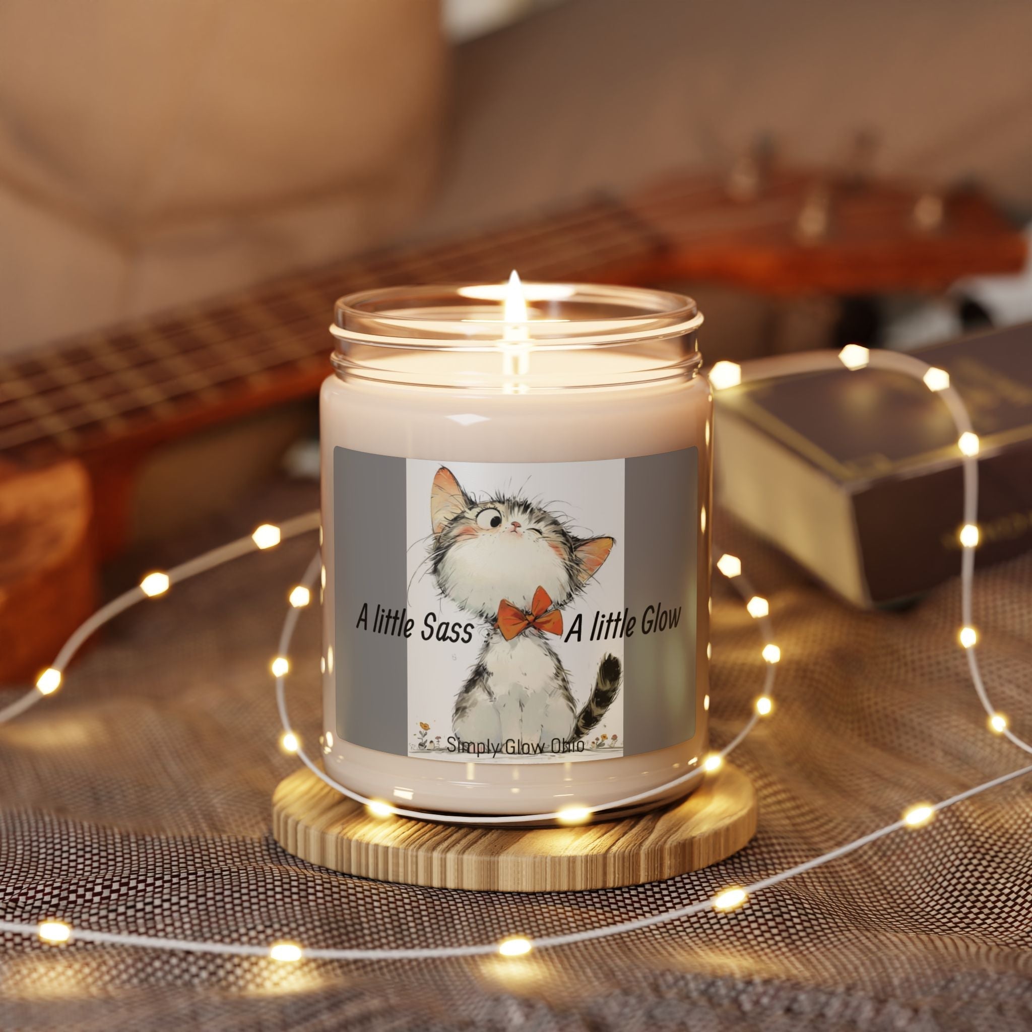 Scented Soy Candle, 9oz - Simply Glow Ohio